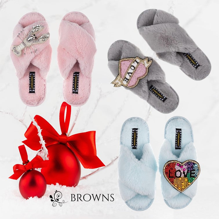 Gorgeous slippers for Christmas