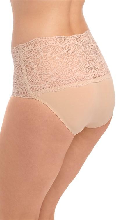 Fantasie Lace Ease Natural Beige Invisible Stretch Full Brief-brownslingerie