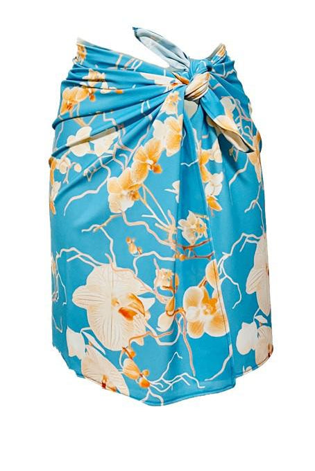 Turquoise Coral Sarong-brownslingerie